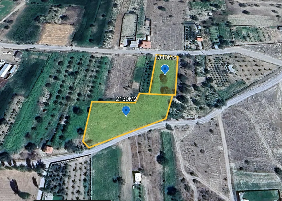 DEVELİ POLAT GAYRİMENKUL- GÜNEYAŞAĞI MAH İKLİMYA ARKASINDA SATILIK 2 PARÇA BAĞ-BAHÇE