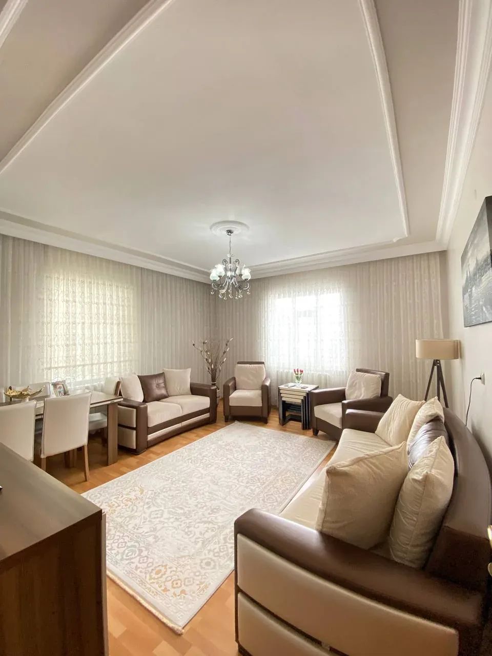 DEVELİ POLAT GAYRİMENKUL - HARMAN MAH. SATILIK BAKILI ARA KAT DAİRE